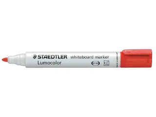 Viltstift Staedtler 351 whiteboard rond rood 1-2mm - 1