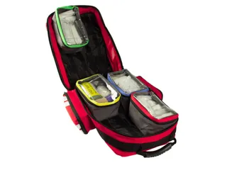 reddingsrugzak,DIN 13157/EHBO,Cordura,rood,HxBxD 450x270x180mm - 4
