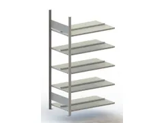 dossierstelling,aanbouwveld,HxBxD 1850x1006x636mm,vaklast 80kg