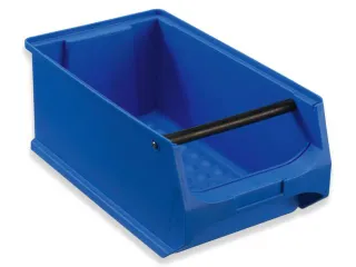 Zichtbak Grip 150x200x350mm Pp Met Draaggreep Blauw - 1