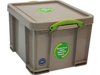 Opbergdoos 35 Liter Gerecycleerd Grijs - 2