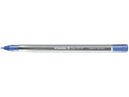 Balpen Schneider Tops 505 blauw medium
