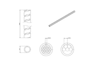 Addit 253 Kabelspiraal 25m / Ø9mm Zwart - 4