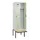 locker met bank,voor scheiding van kleding,HxBxD 2120x600x815mm,2vak