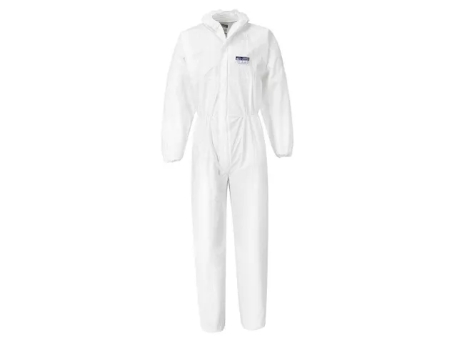 Portwest ST40 coverall, wit, maat 3XL, per 50 stuks