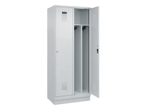 locker voor scheiding van kleding,HxBxD 1950x800x500mm,2vak