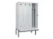 locker met bank,voor scheiding van kleding,HxBxD 2120x1200x815mm,4vak