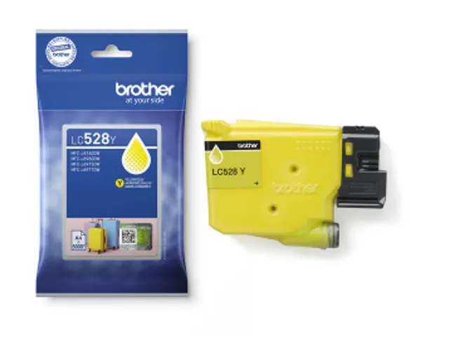 Inktcartridge Brother LC-528Y geel 5.000 pagina's
