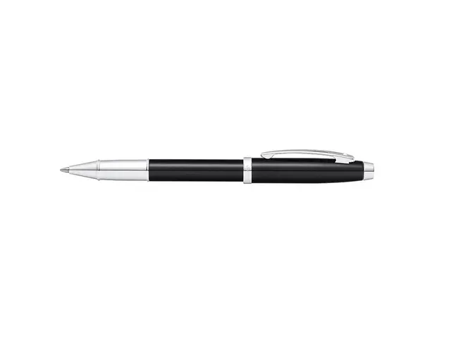 Rollerball SHEAFFER 100 E9338 Glossy black lacquer chrome plated