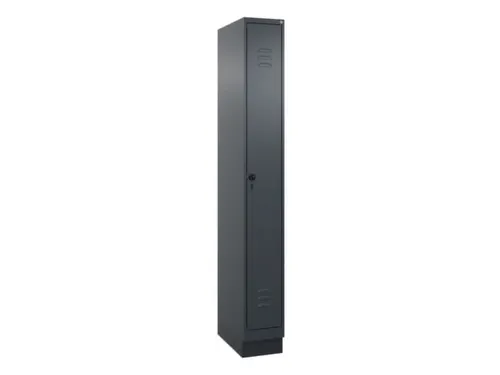 locker,HxBxD 1950x250x500mm,1vak,vak B 250mm,draaigrendel,sokkel