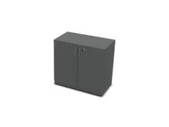 kantoorkast,HxBxD 720x800x445mm,MS-donkergrijs