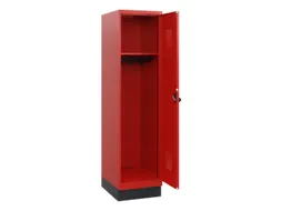 schoollocker,HxBxD 1630x400x500mm,1vak,vak B 400mm,draaigrendel,sokkel