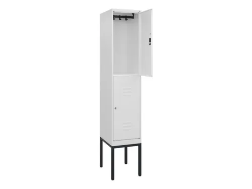 dubbeldekse locker,HxBxD 2120x400x500mm,1x2vak.,vak B 400mm