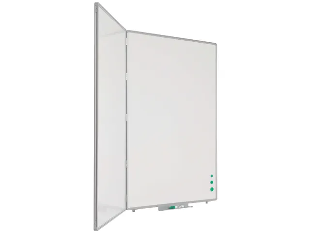 Smit Visual Drievlaksbord 120x180cm Emaille wit RC-10