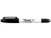Feutre Sharpie Twin Tip ogive Ultra Fin & Fin noir blister 1 pièce