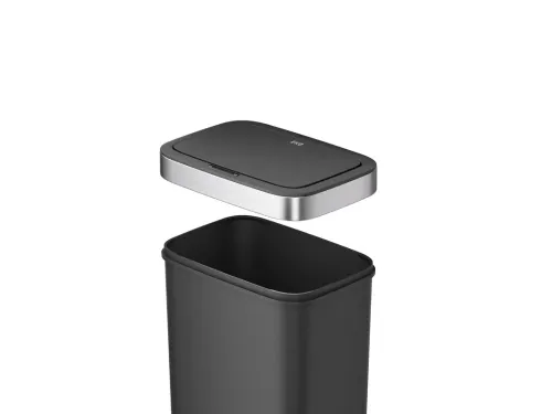 Afvalbak Hana Deluxe Sensor Bin 50 liter Zwart