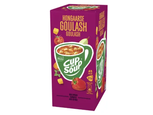 Cup a Soup Knorr Hongaarse goulash 175ml doos 21 stuks