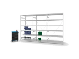 systeemstelling,grondveld,HxBxD 2500x1360x835mm,vakl. 330kg - 3