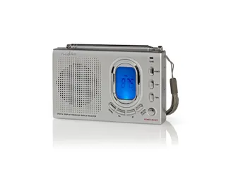 Wereldradio Nedis met wekker RDWR1000GY - 13