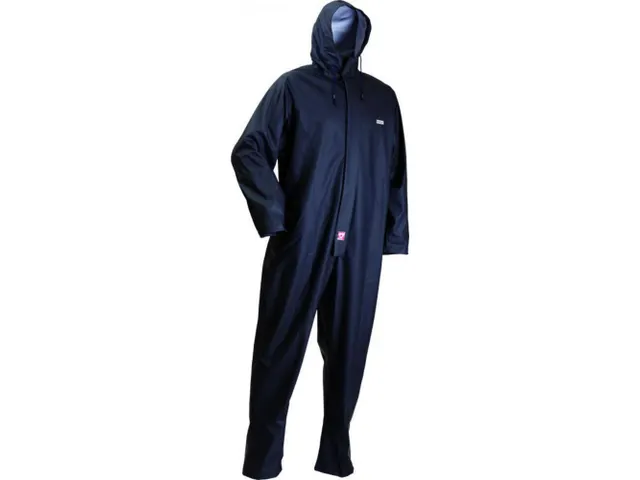 Lyngsoe Fr-Lr13 Raincoverall L Nvy