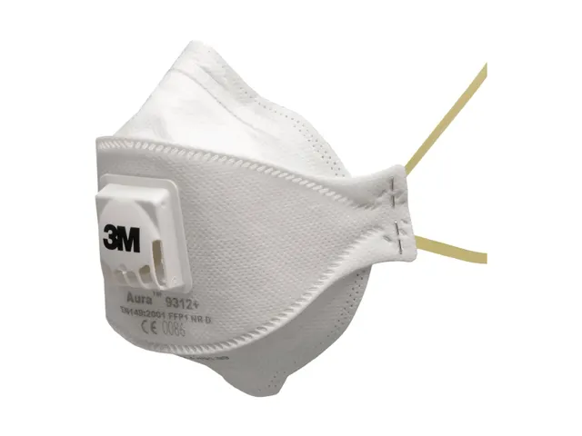 3M Aura 9312+ stofmasker FFP1 NR D met uitademventiel