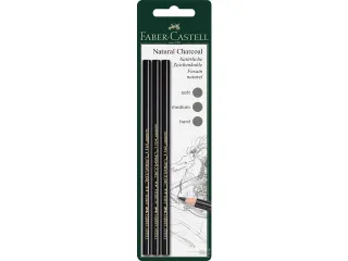 Faber Castell Pitt Monochrome Houtskoolpotlood - 1