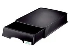 Brievenbak Leitz 5210 Plus zwart met lade A4