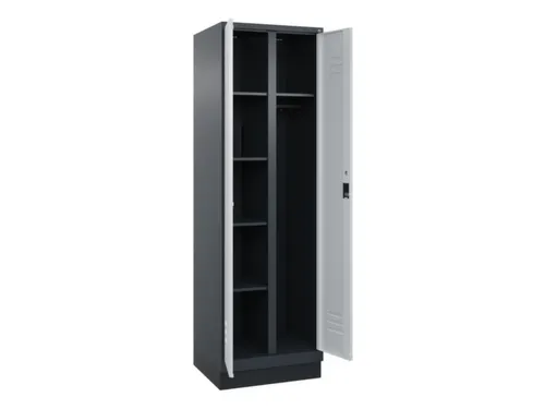 wasgoedverdeelkast,HxBxD 1950x600x500mm,vak B 300mm,cilinderslot