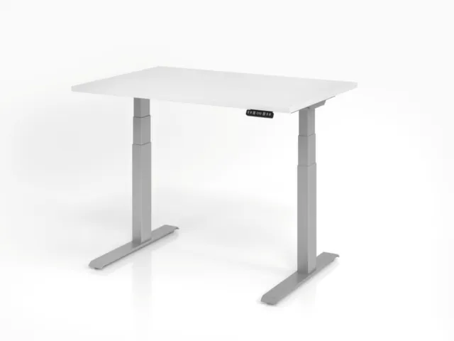 Elektrisch in hgte vst. zit-sta-bureau,HxBxD 640-1290x1200x800mm