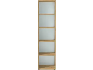 dossierstelling,HxBxD 1960x500x370mm,5xhouten vloer,5ordnerhoogtes - 2