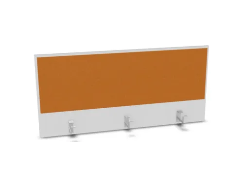 opzetpaneel,v. bureau,aanbouw achter,B 1200mm,Bl-wit,BN3005-geel
