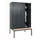 locker met bank,HxBxD 2120x1200x815mm,4vak,vak B 300mm,draaigrendel