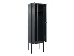 locker voor scheiding van kleding,HxBxD 2120x600x500mm,2vak