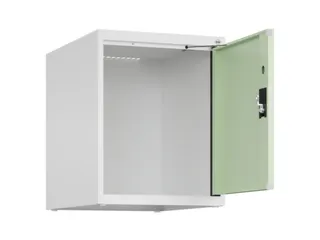 opzetkast,v. locker,1vak.,vak B 400mm,HxBxD 500x400x500mm,cilinderslot - 1
