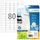 HERMA 10701 Etiketten gerecycled papier A4 35,6x16,9mm Wit 1600 stuks