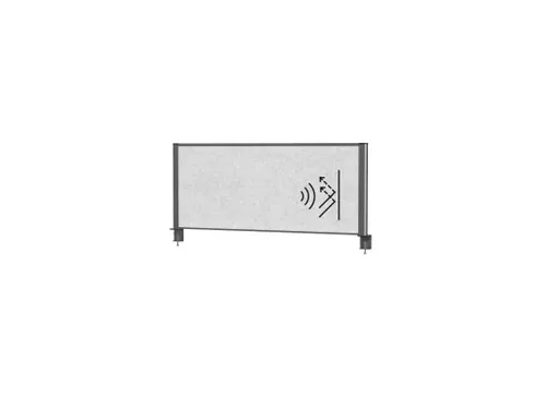 MAULconnecto scheidingsysteem 120x50cm Lichtgrijs Antraciet