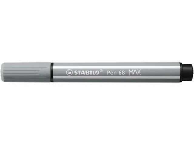 Viltstift STABILO Pen 68/95 Max middel koudgrijs