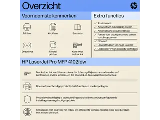 Multifunctional Laserprinter HP laserjet 4102fdw - 6