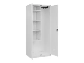 schoonmaakkast,HxBxD 1850x800x500mm,links 4vakken - 1