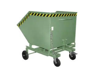 Kiepwagen,waterdicht,HxLxB 1290x1420x1340mm,1m³,draagverm. 300kg - 1