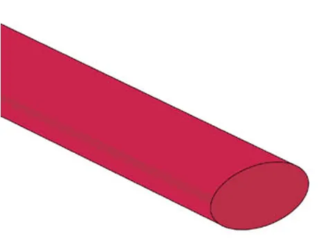 Thermische Krimpkous 12.7mm - Rood - 25 Stuks