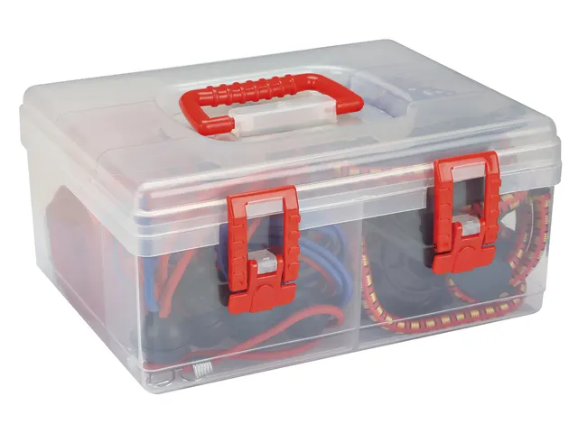 Spanbanden en spanelastiekenset Toolland 20 stuks