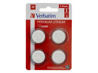CR2450 3V lithiumbatterij (4-pack) - 3