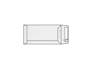Zak Akte Envelop Strip DL 110x220mm Rives Tradition 168µm extra wit - 3