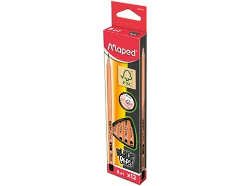 potlood Black'Peps B, zonder gum
