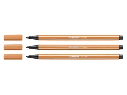 Viltstift STABILO Pen 68/89 medium donker oker