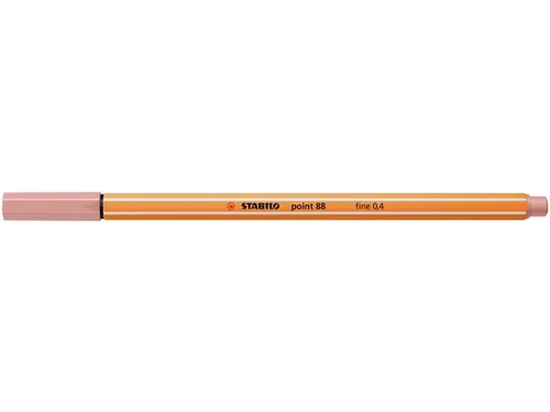 Fineliner STABILO point 88/28 fijn donkerblush