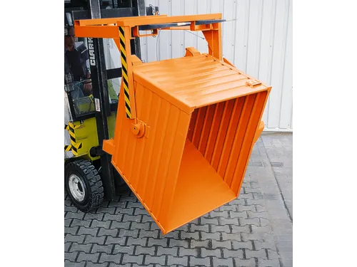 Kiepbak 600x600x800mm 0.30m³ 50kg Draagverm. 500kg Ral2000
