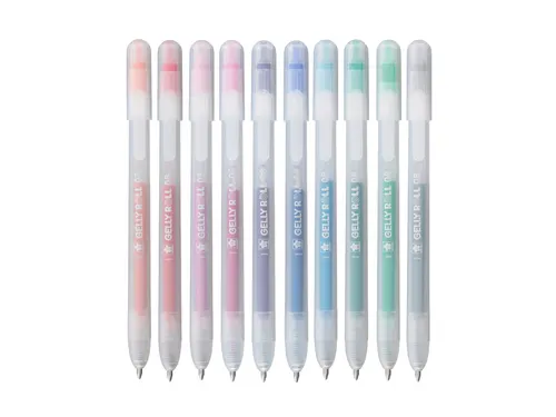 Gelschrijver Sakura Gelly Roll Stardust 08 klikfunctie assorti 10st