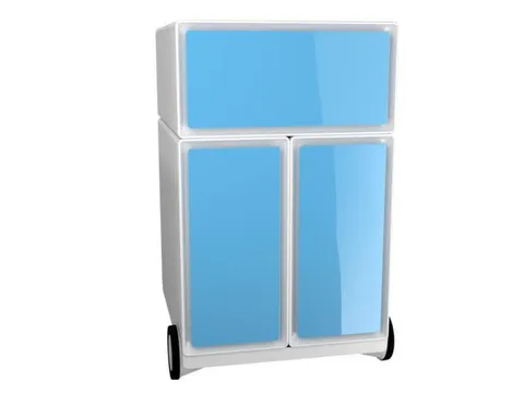 mobiel ladeblok,HxBxD 642x390x436mm,1lade(n),2hangmappenframes